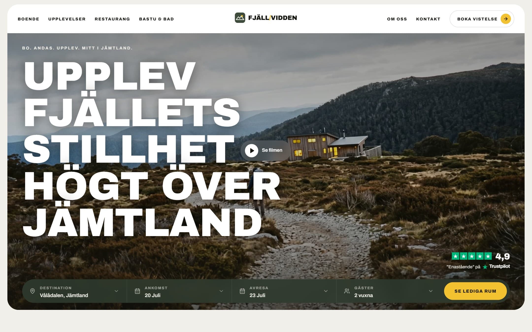Förhandsvisning av Fjällvidden