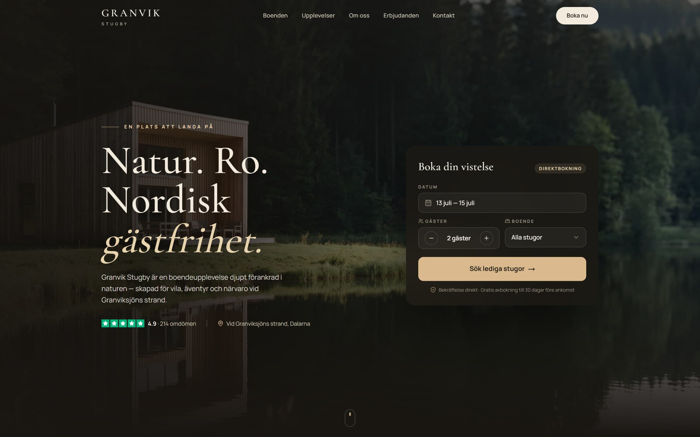 Förhandsvisning av Granvik Stugby
