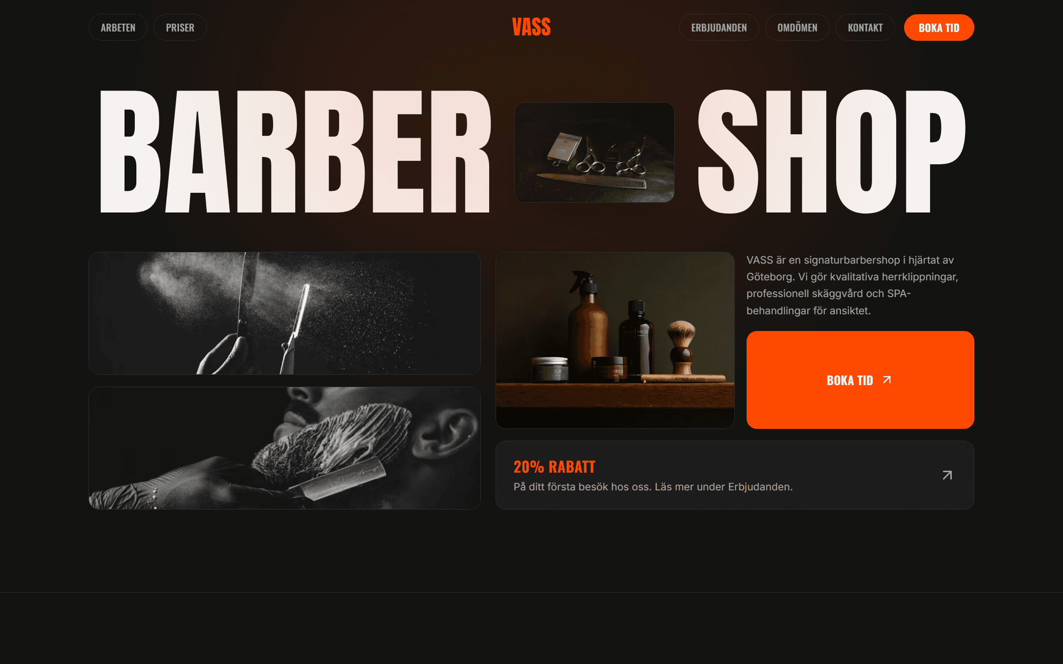 Förhandsvisning av Vass Barbershop